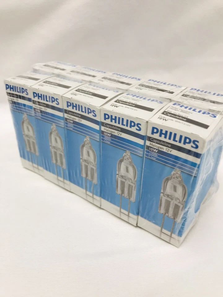 10x Philips 10W T3 G4 Clear Landscape And Cabinet Bulbs 12v 13284 - Image 3 of 4