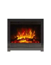 Be Modern Kempton 2kW Chrome effect Electric Fire (H)565mm (W)413mm (D)75mm