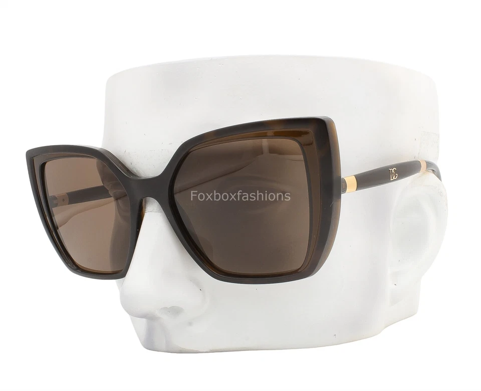 Dolce Gabbana Sunglasses DG 6138 3185/73 Matte on Gloss Brown with Case - Image 2 of 4