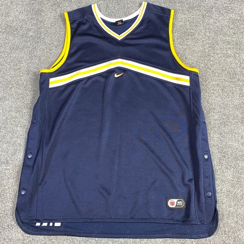 University of Michigan Nike Basketball Practice Jersey Sz L – 812