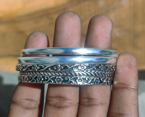 Elegant 925 Sterling Silver New Fashion Jewelry Unique Open Bracelet Bangle Cuff