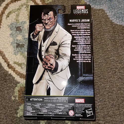 MARVEL LEGENDS JIGSAW SUPER VILLAINS 6” WALGREENS EXCLUSIVE FIGURE NEW