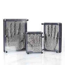 Classic 3D Metal Pin Art Classic Impression Picture Maker Desk Toy Frame Gadget