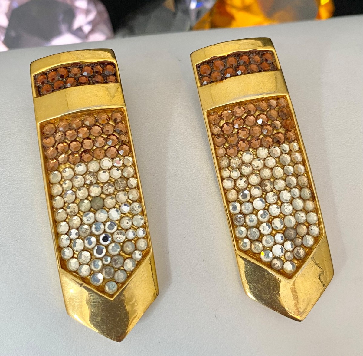 JUDITH LEIBER..RARE FIND!! VINTAGE A truly special piece... a rare Judith Leiber heavy gold  main image 3