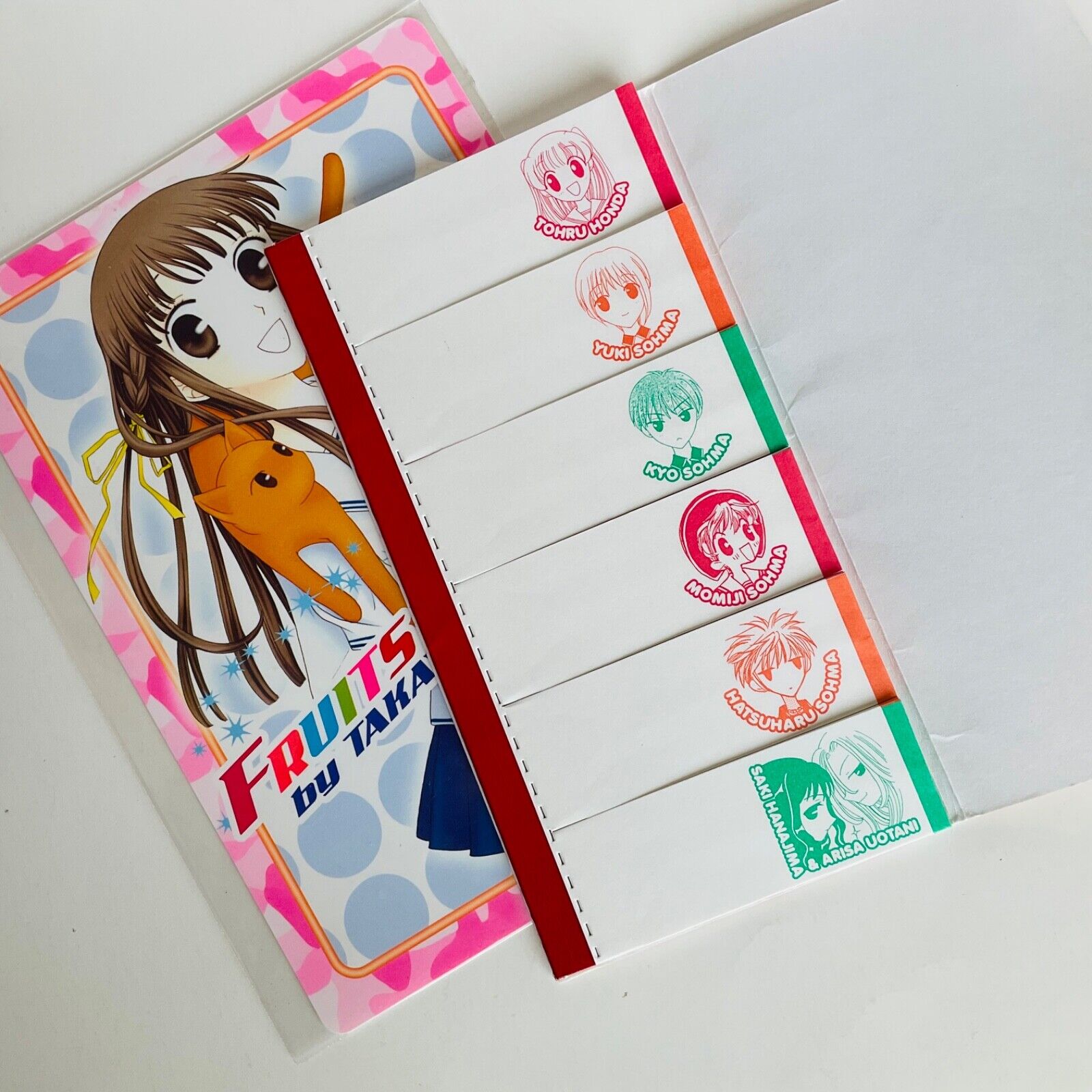 Fruits Basket Plastic Pencil Board Pad Shitajiki [Tohru / Yuki / Kyo /  Shigure / Saki / Kyoko] JAPAN ANIME - Japanimedia Store