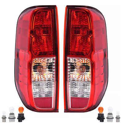 Pair Tail Lights For Nissan Frontier 05-21 Suzuki Equator 2009-2012 w/ Bulbs