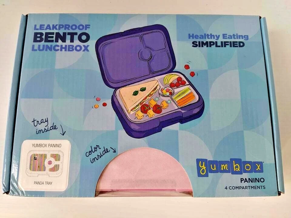 Best Quality Leakproof Lunchbox Yumbox Panino Panda Tray Pink AU Seller