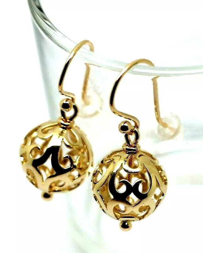 9ct gold filigree best sale earrings