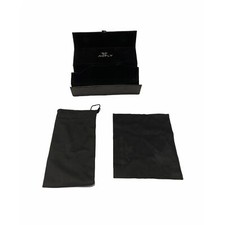 Aofly Sunglasses Hardcase Black with Cleaning Cloth No Glasses