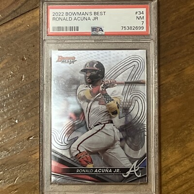 Ronald Cooney Junior 2022 bowman's best PSA seven | eBay