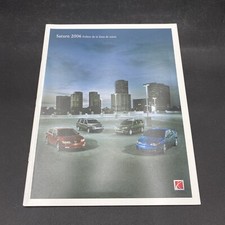 2006 Saturn Foreign Dealer Spanish Text Sales Brochure Vue Ion Relay Features