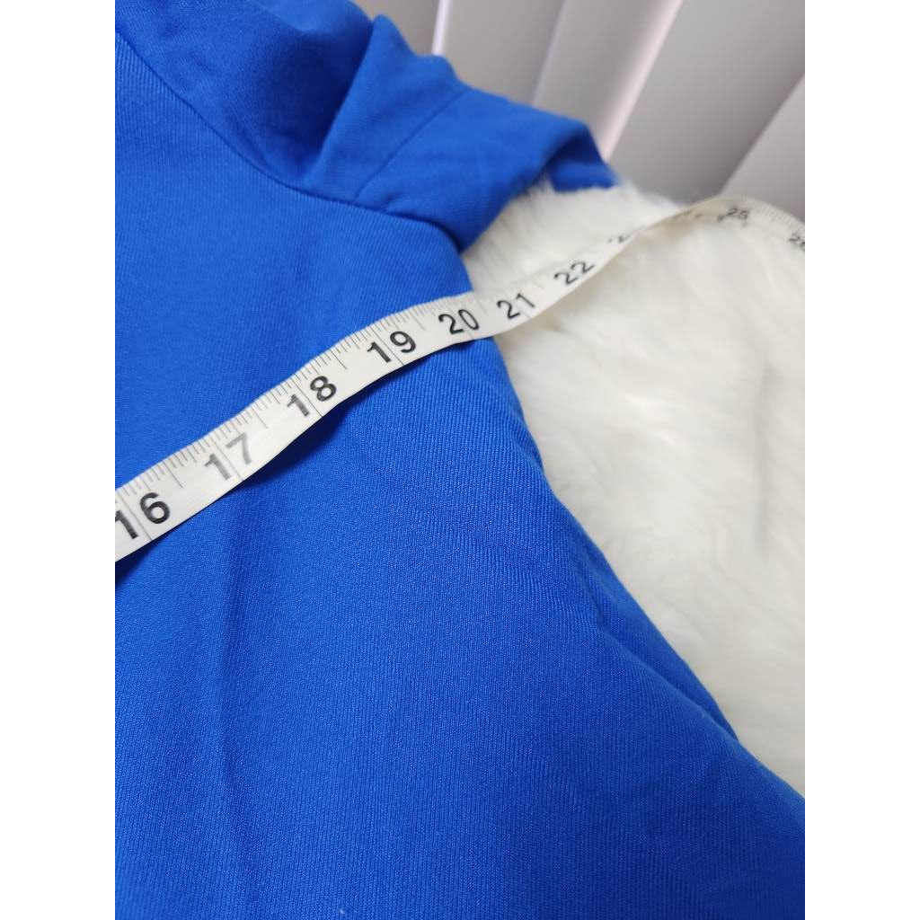 Pendleton Womens Suit Jacket Blazer Solid Blue Lo… - image 3