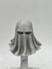 3d Printed HOODED COBRA COMMANDER HEAD 1:12 6...