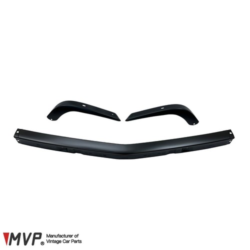 MVP BMW E28 518-M535i EURO FRONT BUMPER SET PRIMED BLACK - Picture 2 of 6