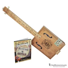 Hinkler Electric Blues Box Slide Guitar Kit - Cigar Box Guitar Beginner Package