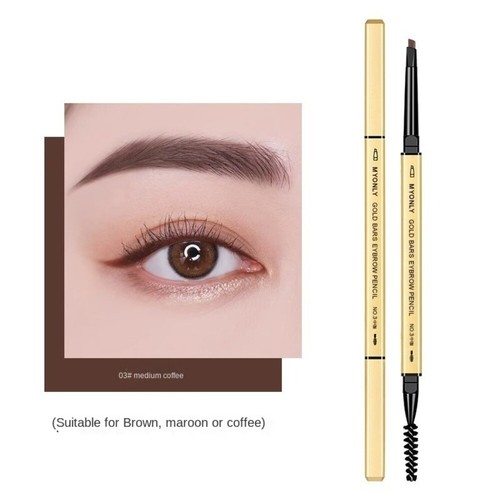 Smudge-proof Double Ended Eyebrow Pencil Lasting Eyebrow Stick - Picture 4 of 17