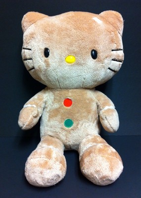 hello kitty gingerbread plush