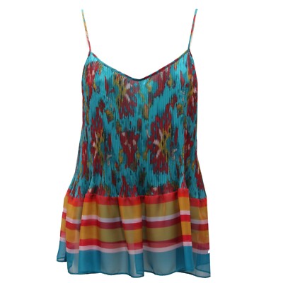 7398AE canotta top donna TWIN-SET multicolor t-shirt woman