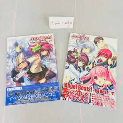Angel Beats! Track Zero Perfect Visual Book Set 2 Art Novel With