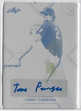2021 Leaf Perfect Game Tommy Finnegan 1/1 Auto Black Printing Plate Autograph