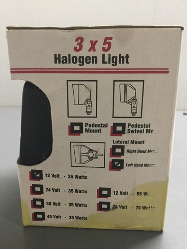 NEW, SUPERIOR SIGNALS INC, MB93001-09700, 3 x 5 HALOGEN LIGHT, 12VOLT. (12L-3) - Picture 3 of 8
