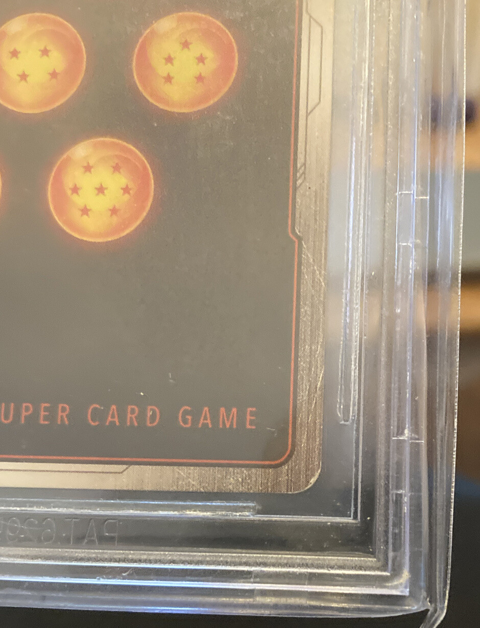 Dragon Ball Super card game-  Twin Onslaught SS4 Son Goku - SPR: BGS graded 8.5 view 3