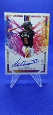 2024 Panini Impeccable GINO GROOVER Prospect Auto Extravagance # 73/99 Arizona