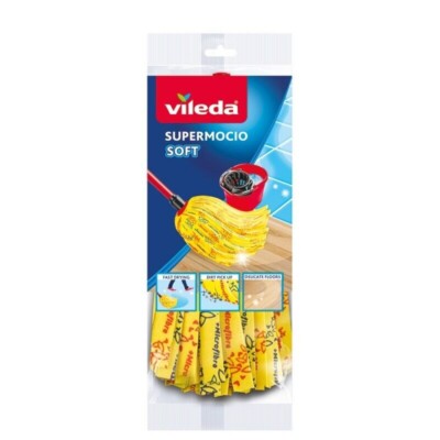 Wischmop Vileda Supermocio SOFT Ersatzkopf Bodenwischer Ersatz Boden