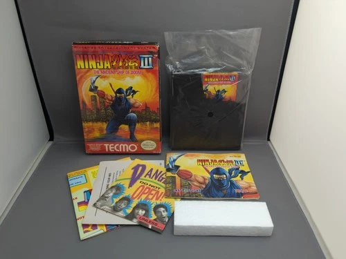 * Ninja Gaiden III: The Ancient Ship Of Doom (Nintendo NES) Complete CIB