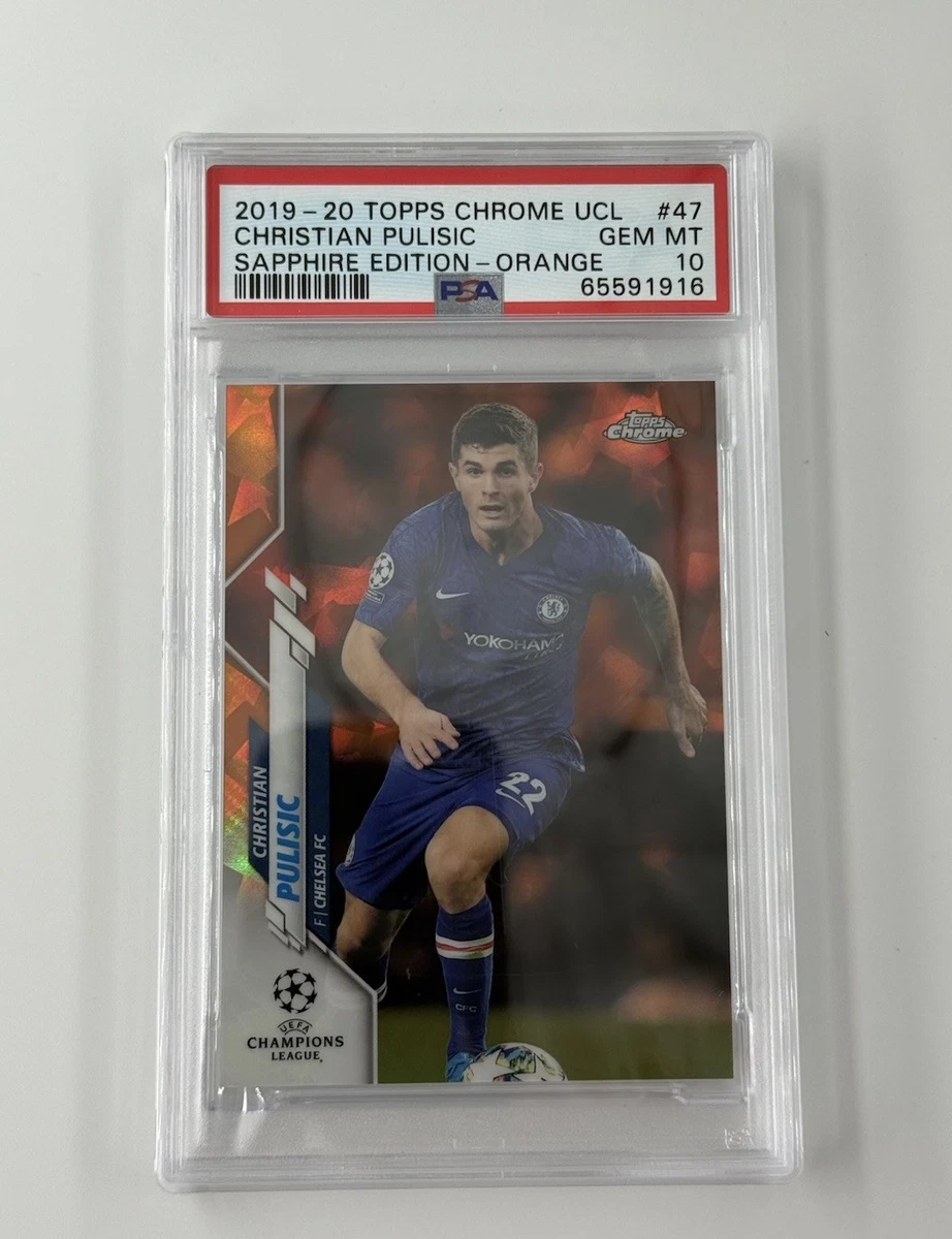 2019-20 Topps Chrome UCL Sapphire Edition Soccer Trading Cards for
