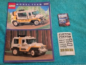 LEGO Model Team: Custom Rally Van (5550) Complete with box, manual, and stickers