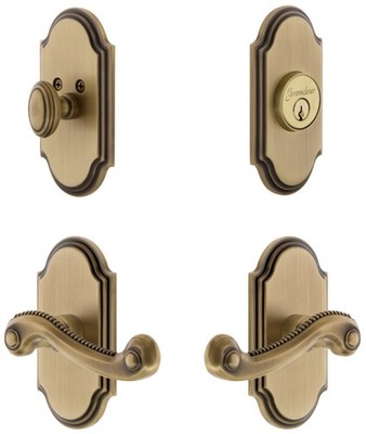 Grandeur ARCNEW_SP_ESET_238_LH Arc Solid Brass Left Handed Single - Brass