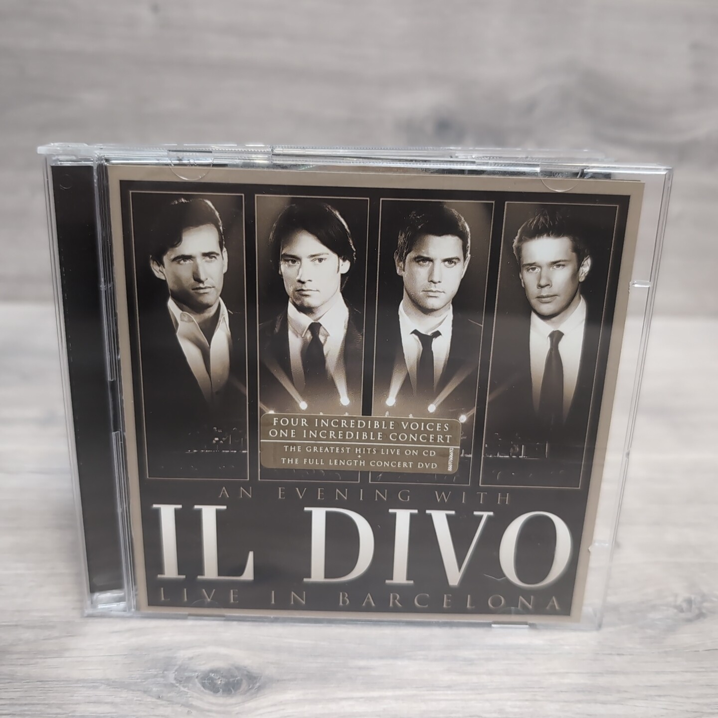 Il Divo - An Evening With Il Divo - Live in Barcelona - CD Album + DVD - 2009 VG