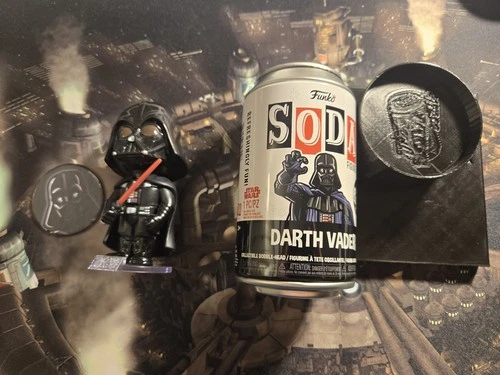 Funko Soda - Star Wars Darth Vader - CHASE  Coaster Glow