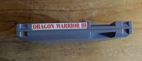 Dragon Warrior III 3 - Nintendo NES - Cart Only - Tested