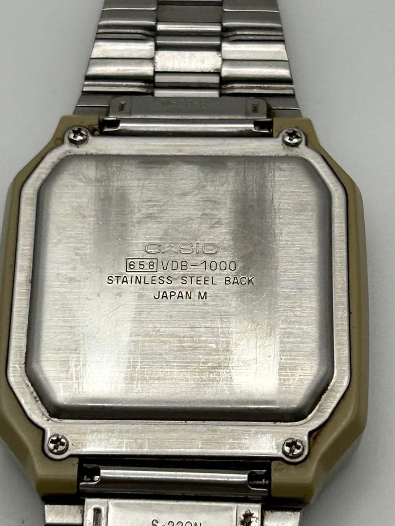 CASIO DATA BANK VDB-1000 Touch Screen Watch 80s Japan | eBay
