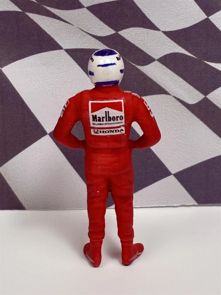 Alain Prost McLaren 1:43 Scale Racing Figure Cartrix CT06 - Image 3 of 4