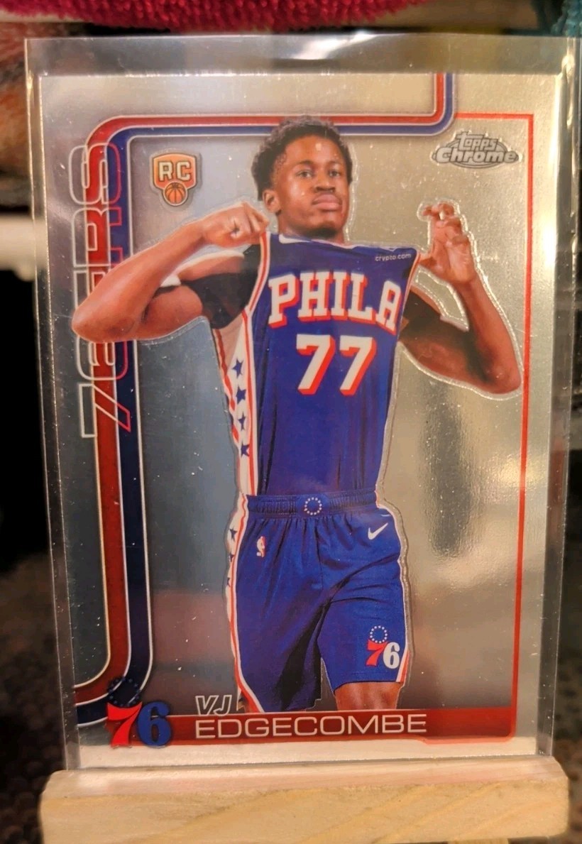 2025-26 Topps Chrome - Image Variation VJ Edgecombe #253 (RC)