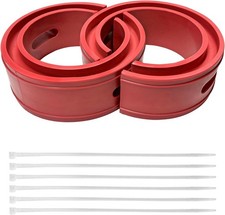 2 PCS Rubber Coil Spring Spacer for Car, Heavy-Duty Front Rear Spacer Booster fo