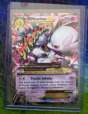 Pokémon TCG M Mewtwo EX Mega Holo Ultra Rare Breakthrough 64/162 English
