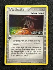 Holon Ruins 96/113 Vintage Stamped Holo LP EX Delta Species English Pokemon TCG