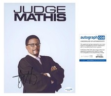 Judge Greg Mathis "Judge Mathis" AUTOGRAPH Signed Autographed 8x10 Photo C ACOA