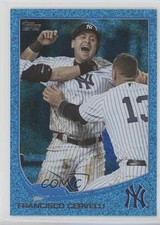 2013 Topps Wrapper Redemption Blue Slate Francisco Cervelli #552 0d2