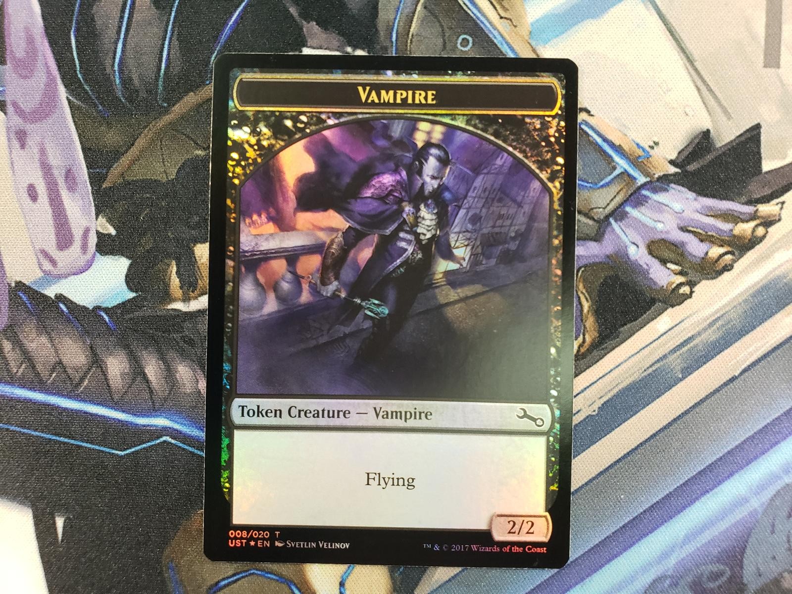 Vampire Token 8 Token Unstable Magic: The Gathering Foil Near Mint