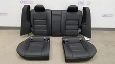 17 MERCEDES BENZ CLS63S AMG W218 COMPLETE REAR SEAT ASSEMBLY BLACK LEATHER