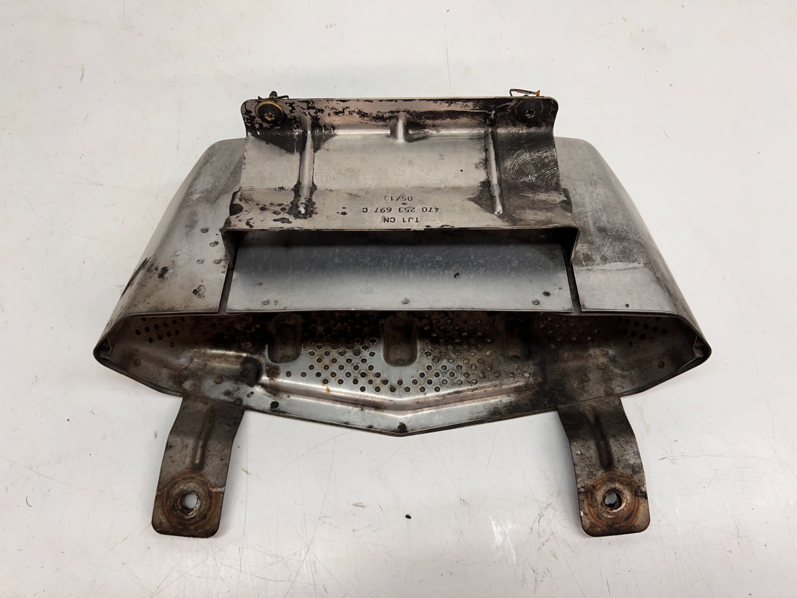 LAMBORGHINI AVENTADOR LP700 LP720 EXHAUST TAIL PIPE MUFFLER TIP OEM 470253697C