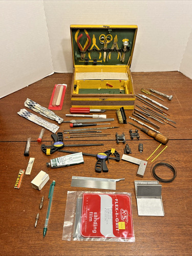 VTG custom Model Train Toolkit Railroad Files Drills Blades Scissors Clamps MORE