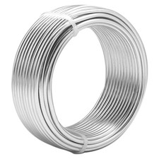 Bendable Aluminum Craft Wire, 36 Feet 3mm Metal Craft Wire for DIY Jewelry Ma...