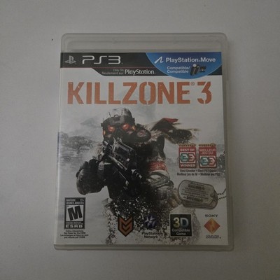 Sony Killzone 3 PS3 NTSC-U/C Shooter Multiplayer 3D Compatible PlayStation Move