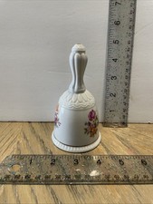 Vintage 1954 To 1974 Glacéd Porcelain Bell Made In The The Marked 1877